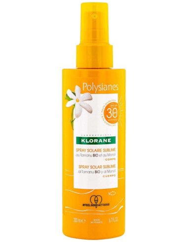 Klorane Polysianes Spray Solar Sublime Spf30 200Ml