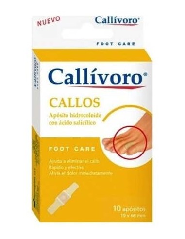 Callivoro Callos Apósito Hidrocoloide 19X68Mm 10Uds