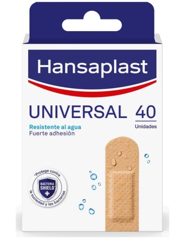 Hansaplast Universal Aposito Adhesivo Surtido 40 Strips