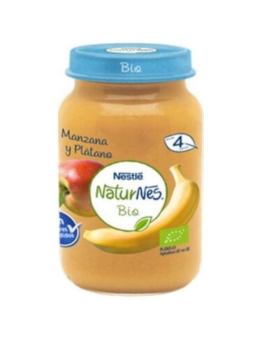 Nestle Naturnes Bio Manzana Y Platano 190 G