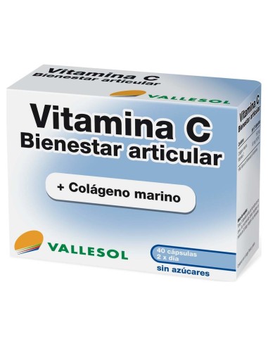 Vallesol Vit C Bienestar Articular 40 C