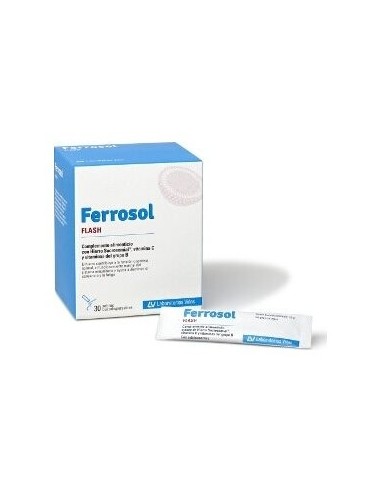 Ferrosol Flash Bucodispersables 30 Sobres