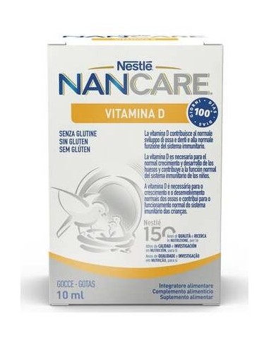 Nancare Vitamina D Gotas 10Ml