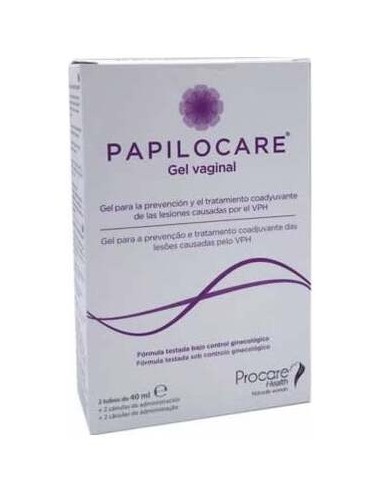 Papilocare Gel Vaginal 2 Tubos X 40 Ml