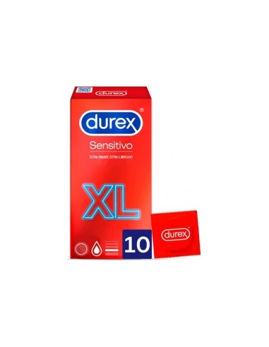 Durex Sensitivo Xl Preservativos 10Uds