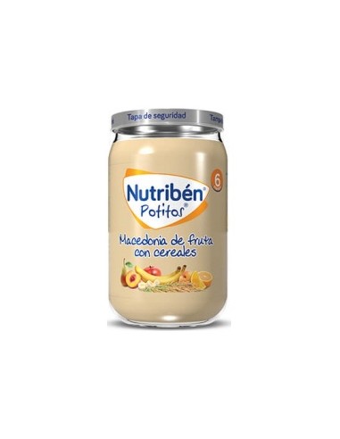 Nutriben Pot Macedonia Frut Cereal 2X190