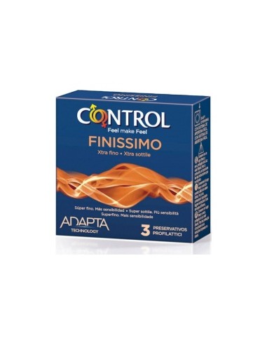 Control Finissimo Original Preservativos 3 Uds