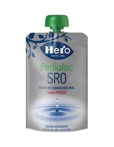 Hero Pedialac Sro Suero Rehidratación Oral Fresa 3X200Ml