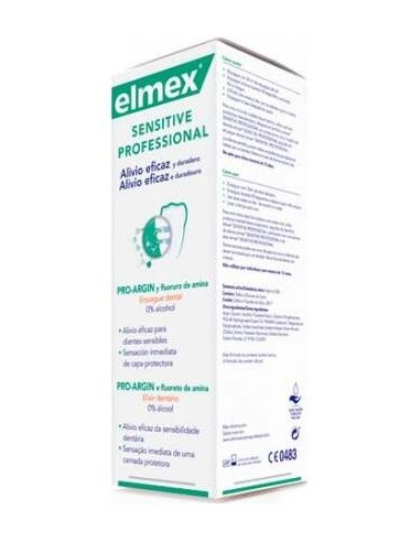 Elmex Sensitive Profesional Enjuague 1 Envase 400Ml