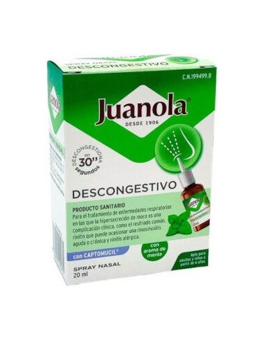 Juanola Descongestivo Spray Nasal 20Ml