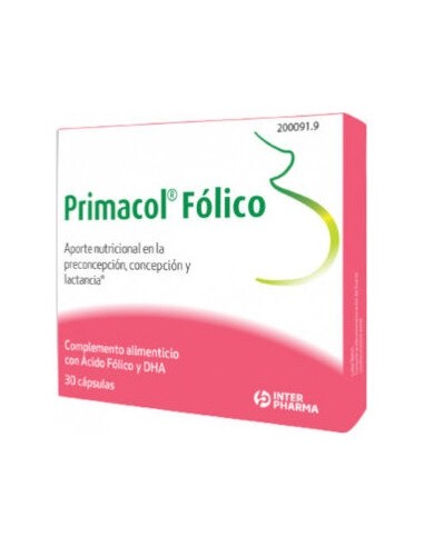 Primacol Folico 30 Capsulas