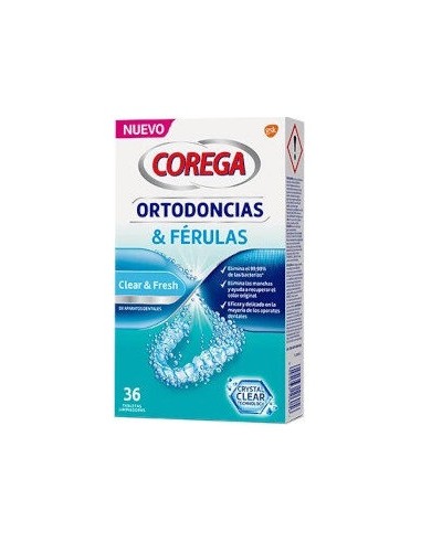 Corega Ortodoncias 36 Tabletas