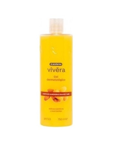 Acofar Vivera Gel Aceite Almendra Miel 750Ml