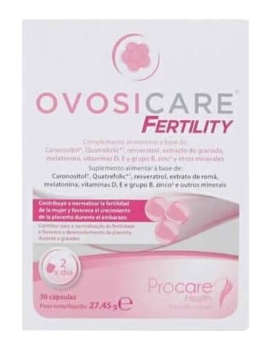 Ovosicare Fertility 30 Capsulas