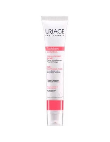 Uriage Toléderm Control Soin Apaisant Riche 40Ml