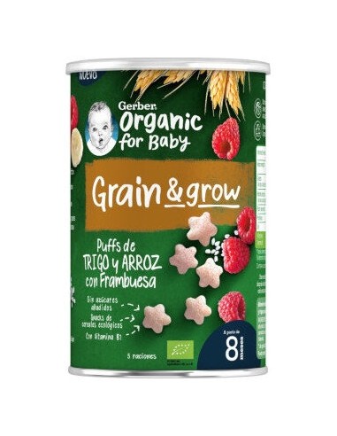 Gerber Organic Trigo Y Avena Con Tomate 90G