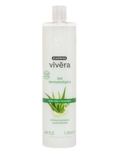 Acofarma Vivera Gel Aloe Vera Y Vitaminae 1L