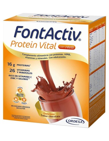 Fontactiv Protein Vital Chocolate 14 Sobres