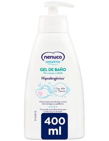 Nenuco Sensitive Gel De Baño 400Ml