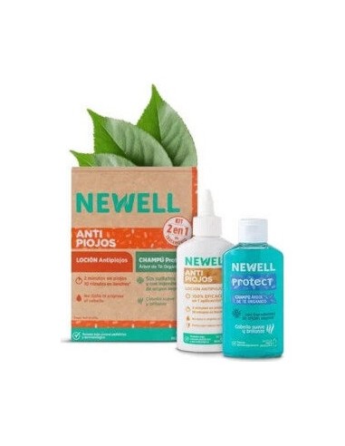 Kit Locion Y Champu Newell Antipiojos 10