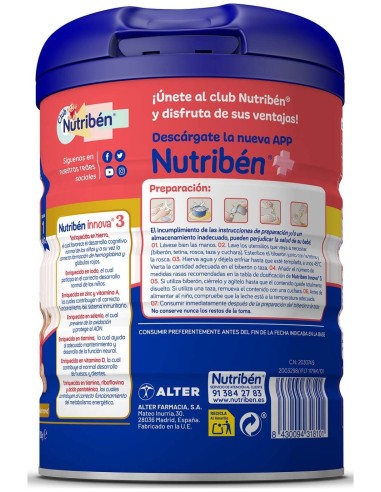 Nutriben Innova 3 Sc 800 Gr