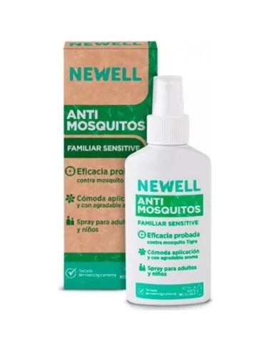 Newell Repelente Familiar Sensitive Newell 100Ml