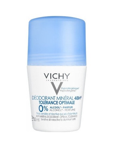 Vichy Déodorant Minéral Tolérance Optimale 48H Peau Sensible