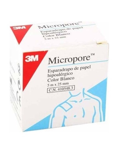 Esparadrapo Micropore Blanco 5X2,5