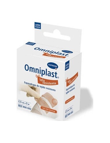 Esparadrapo Omniplast Blanco 5X2,5