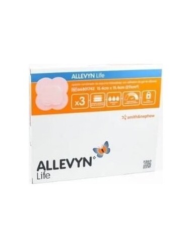 Allevyn Life 15,4 X 15,4 3 Apositos