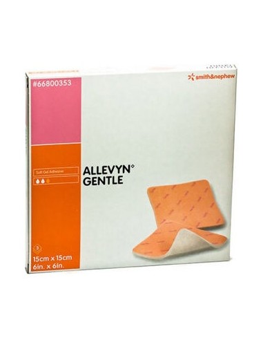 Allevyn Gentle Aposito Esteril 15X15Cm 3