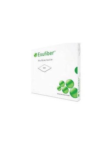 Exufiber Aposito Ag+ 10X10Cm 3 Uds