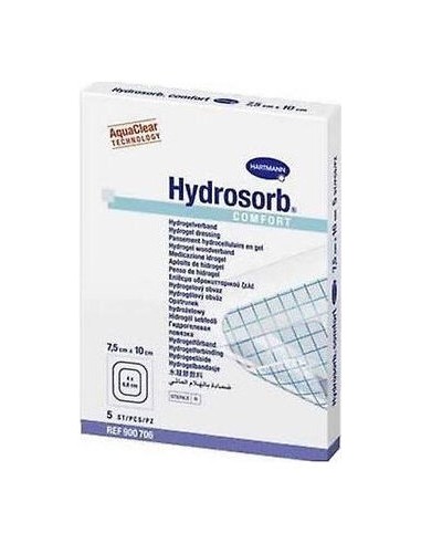 Hydrosorb Comfort Aposito 7,5X10Cm 5Ud