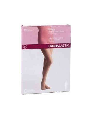 Farmalastic Panty Complet Compresión Ligera 40 Den T-Pequeña Camel 1Ud