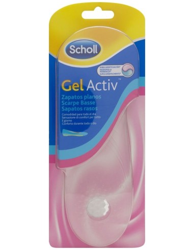 Scholl Gel Activ Zapato Plano 1 Par