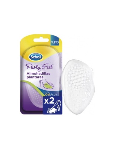 Scholl Party Feet Apoyo Almohadilla Plantar Con Tecnologia Gelac