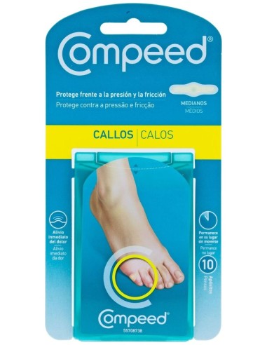 Compeed® Protección Callos Medianos 10Uds