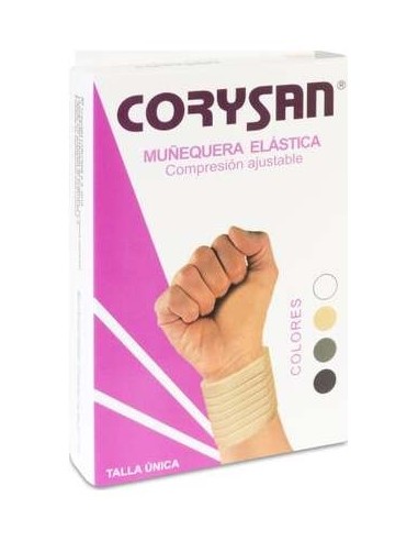 Corysan Muñequera Velcro Gris 1Ud