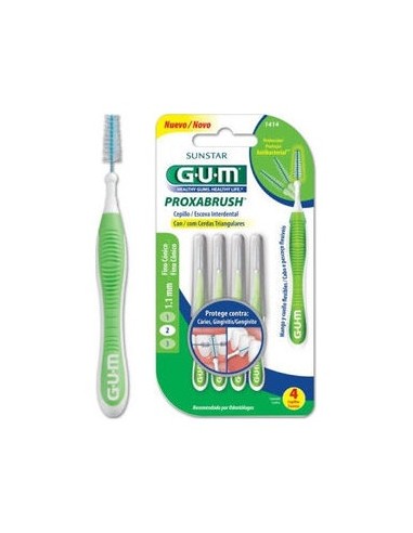 Gum® Cepillo Interdental Proxabrush Viaje 6Uds