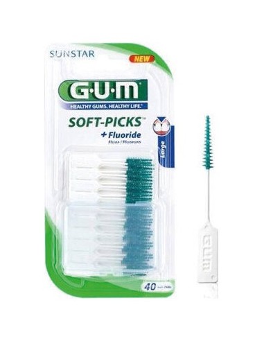 Gum Soft Picks® 634 Cepillo Interdentallargo 40Uds
