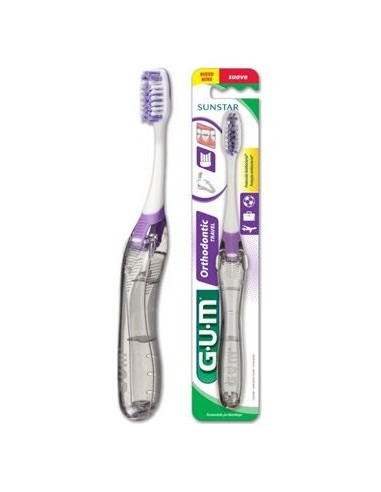Gum® Cepillo Dental Ortodoncia Viaje 125 1Ud