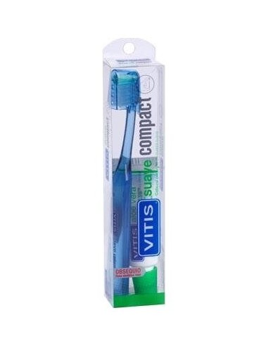 Vitis Compact Cepillo Dental Adulto Suave 1Ud