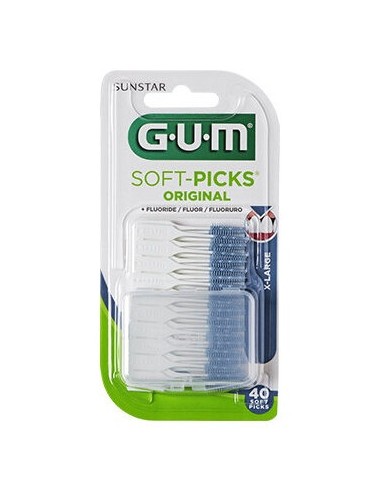 Gum® Soft Picks Filamentos De Goma 636 M40 40Uds
