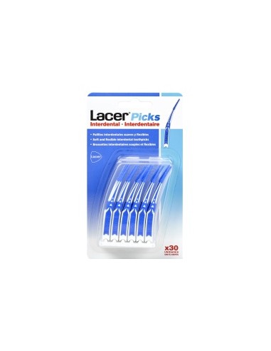 Lacer Cepillo Interdental Picks 30 Unidades