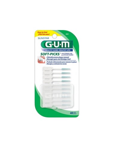 Gum® Soft Picks® 632 Cepilos Interdentales Regular 40Uds