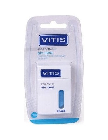 Vitis® Seda Dental Sin Cera 50M