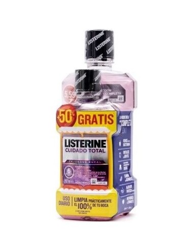 Listerine Cuidado Total 500+250Ml Etiq P