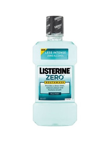 Listerine Mentol Suave Zero 500 Ml