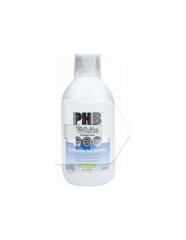 Phb White Enjuague Bucal 500Ml