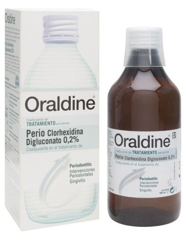 Oraldine Perio Colutorio Clorhexidina 0,2% 400Ml